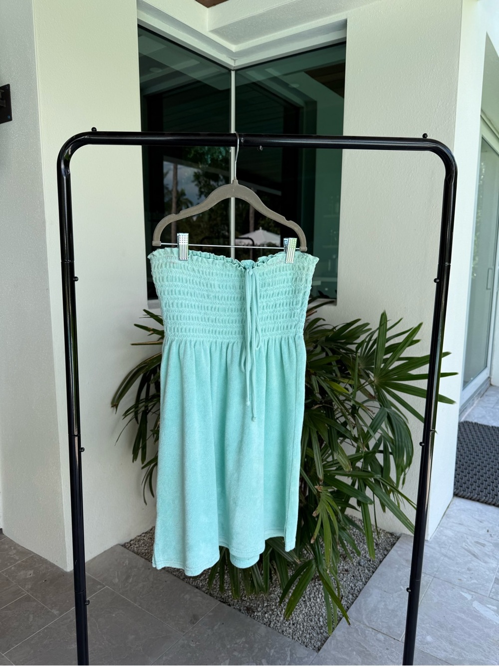 Authentic Vintage Juicy Couture Terry Strapless Smocked Tube Dress Circa ‘00